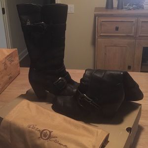 Cute Born black boots!