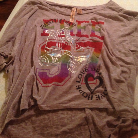 High low top burn out tank