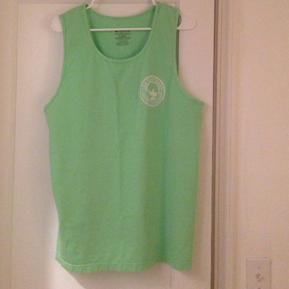 Southern Shirt Tank in Sea Foam Green - Picture 2 of 4