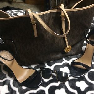 Michael Kor's tote bag - brown