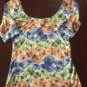 Kirra 3/4 sleeve floral top