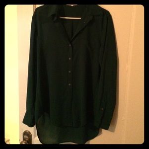 Dark green Vince Camuto blouse
