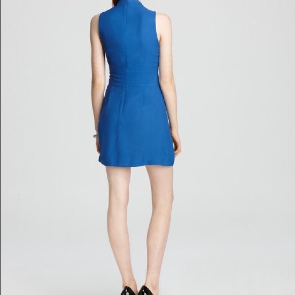 πHPπ French Connection Crepe Cowel Neck Dress 4 - Picture 2 of 4