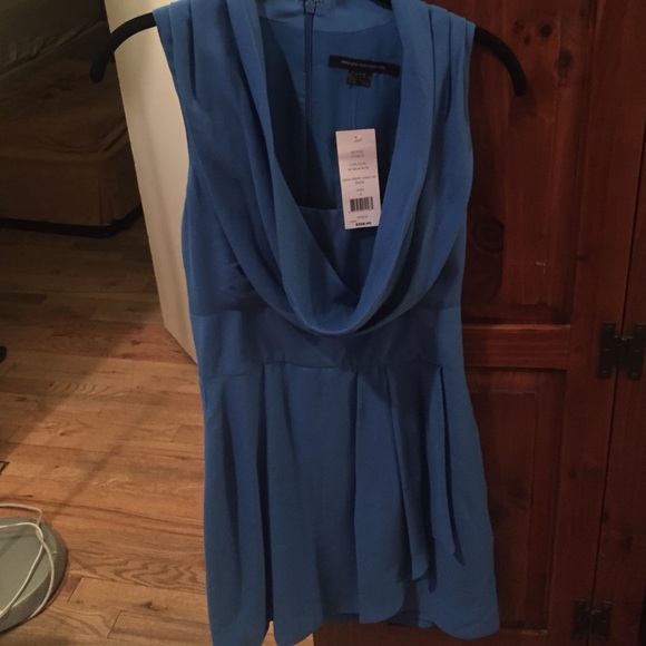 πHPπ French Connection Crepe Cowel Neck Dress 4 - Picture 4 of 4