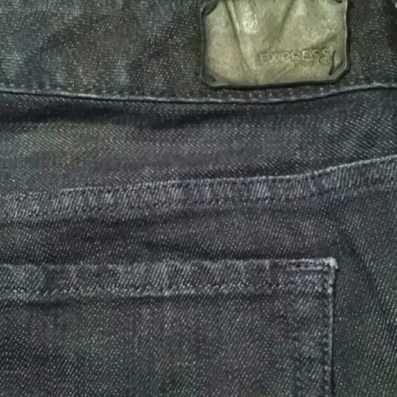 Express dark wash jeans