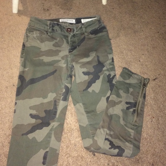 camp jeans w/ ankle zippers