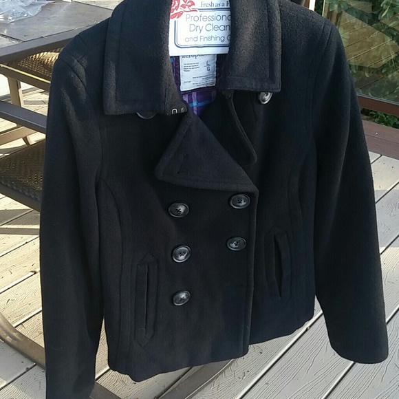 Black Pea Coat