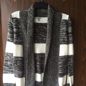 Black and white striped Charlotte Russe sweater xs