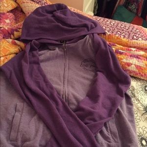 PINK Zip-up Hoodie size Small