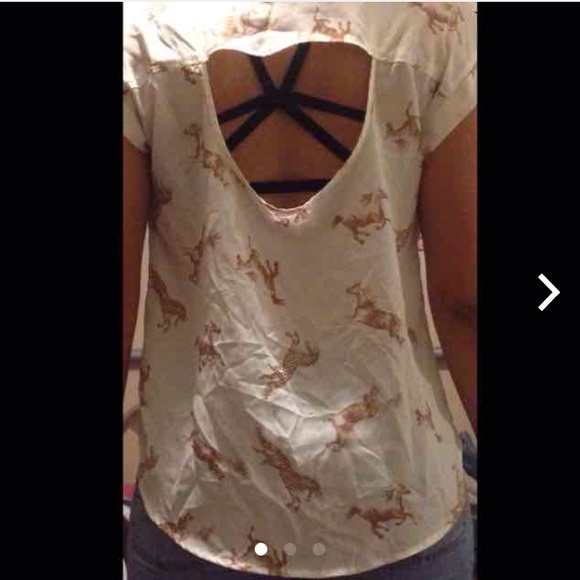 Horse Print Tee