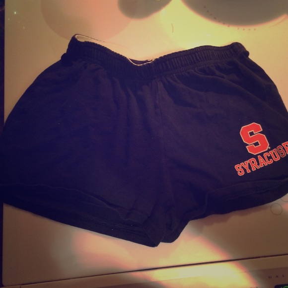 Syracuse Navy Cotton Shorts