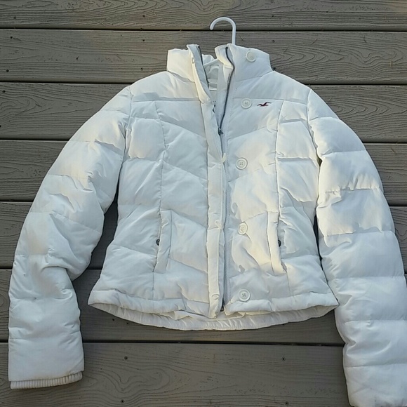 White Hollister Coat
