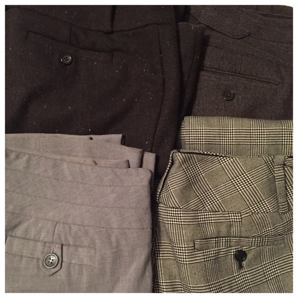 •[4] Drew Fit 8 Regular Slacks•