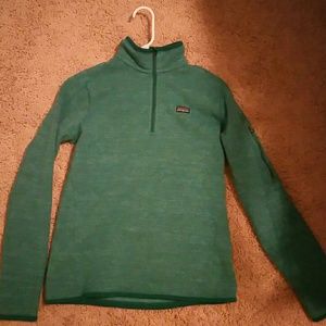 Half zip Patagonia fleece pullover NWOT
