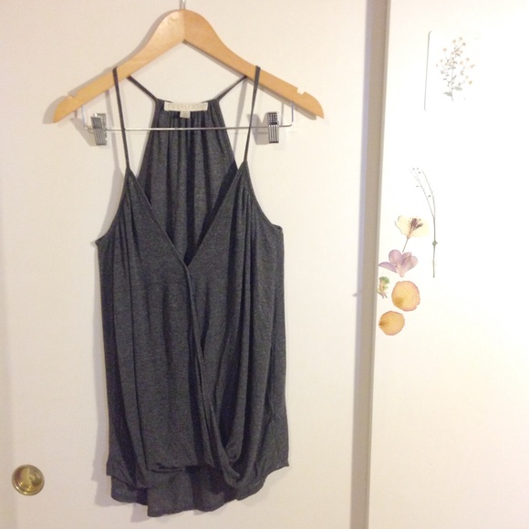 Grey Drapey Tank