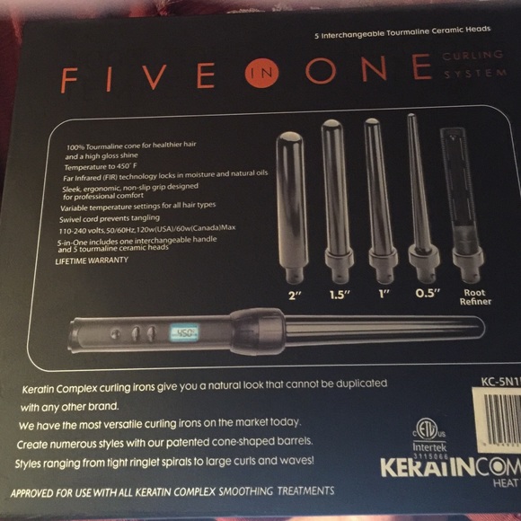 Keratin Complex 5 in 1 Curling System