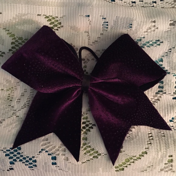 ❗last chance! ️Deep Purple Sparkle Bow