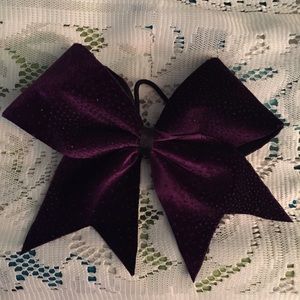 ❗last chance! ️Deep Purple Sparkle Bow