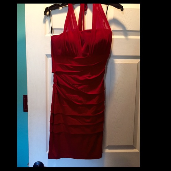 Red dress