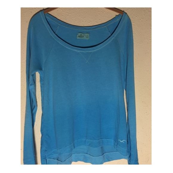 Ombre blue hollister shirt