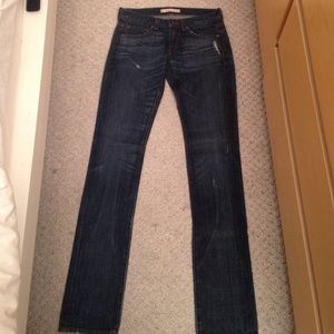 J brand Cigarette leg jeans denim