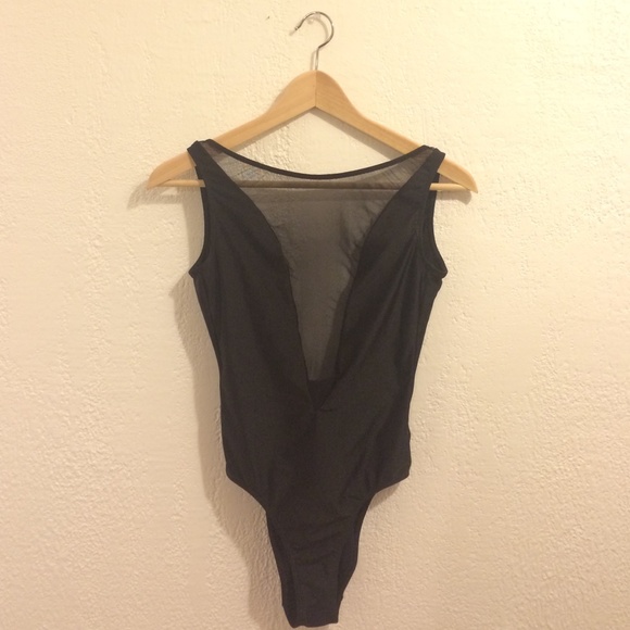 American Apparel Gloria-V one-piece bathing suit