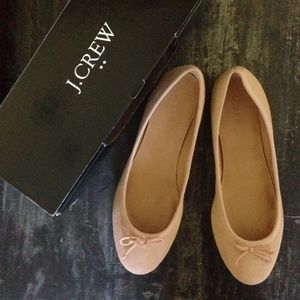 J Crew Suede Flats