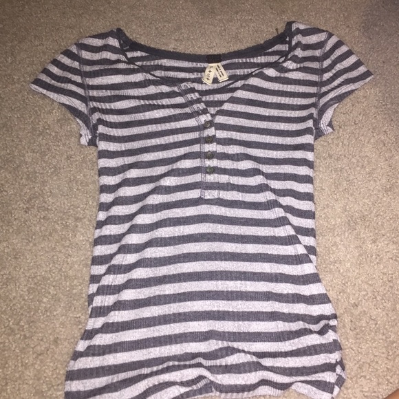 Free people striped shirt! Size X SMALL