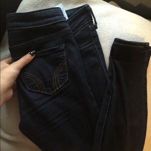 Hollister dark navy blue pants