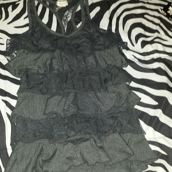 Ruffle tank top