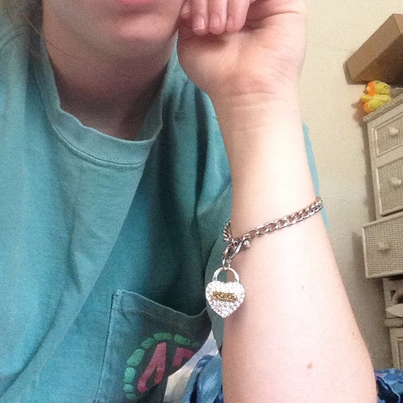 Coach Heart Shaped Bracelet