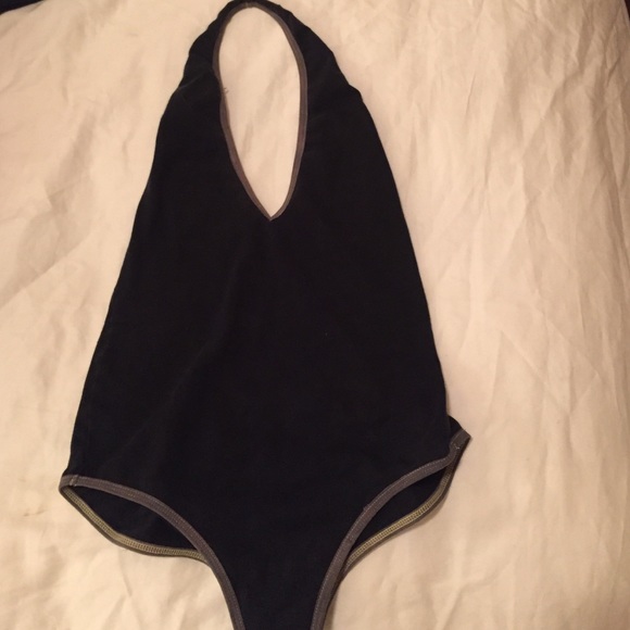 American Apparel Tops - American Apparel Body Suit low back Black