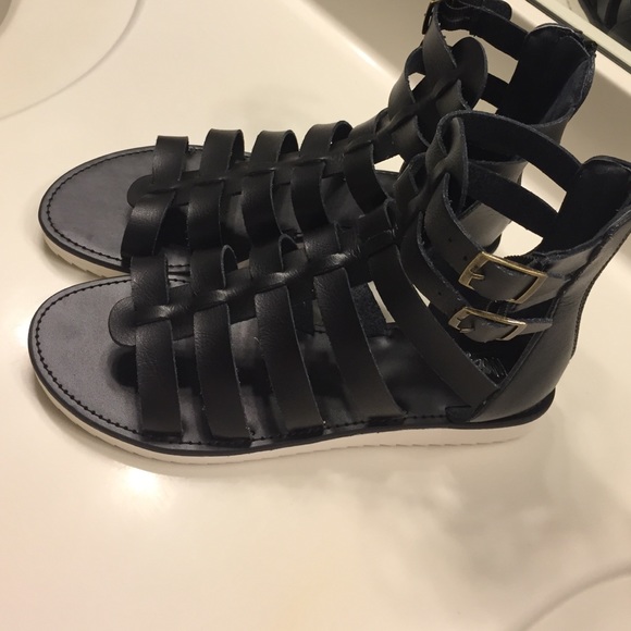 Gladiator Black sandals