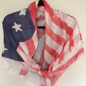 Square light summer scarf