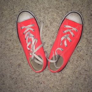 Orange Converse