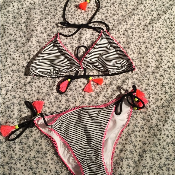 Victoria Secret Bikini with tassels - $16