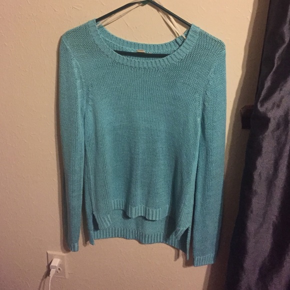Blue sweater
