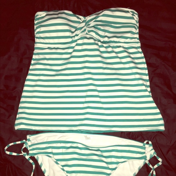Brand new Large stripe bathing suit