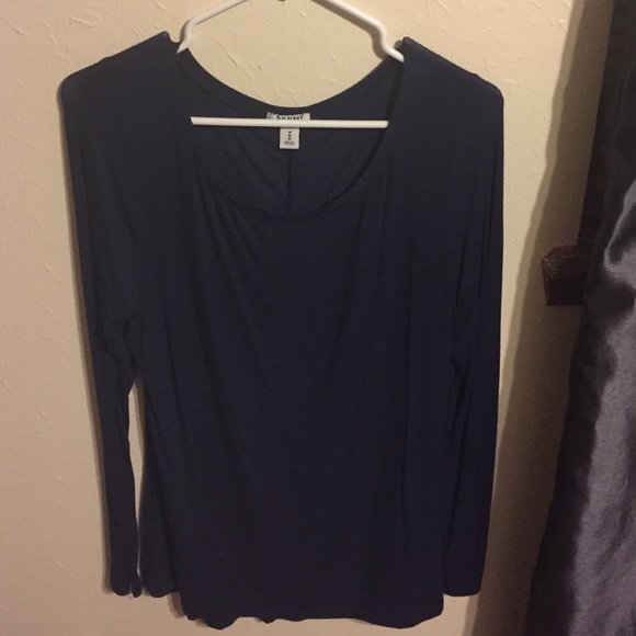 Navy long shirt