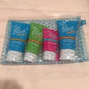 Bath and body works cream set! True blue mini
