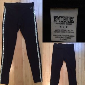 VS PINK sequin leggings