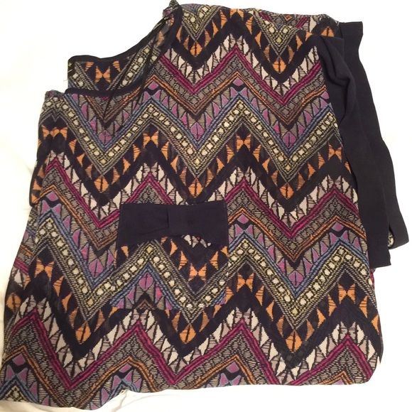 Tribal Print Top