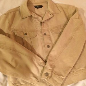 Vintage RRL Ralph Lauren tan denim jacket
