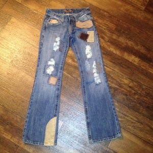 Miss Me flare leg jeans