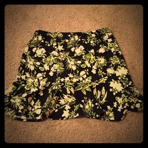 Flirty summer fluted skirt