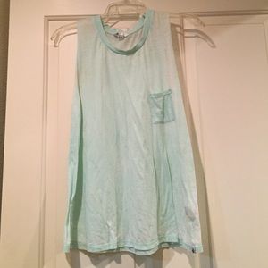 Mint muscle tank