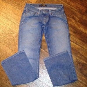 Levi's super low jeans