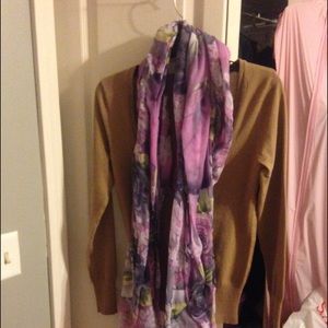 Sweater and scarf