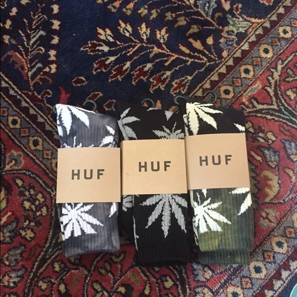 HUF Accessories - Huf socks plant life rare tie dye for 1 pair
