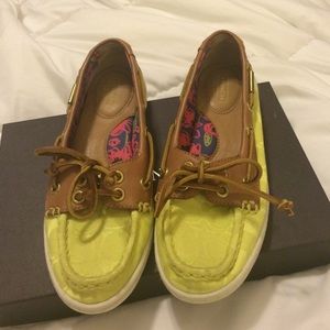 SOLD COACH Boat Shoes